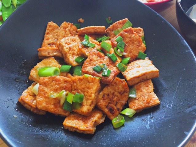 蚝油嫩豆腐