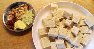 小白菜炖豆腐的做法 步骤1