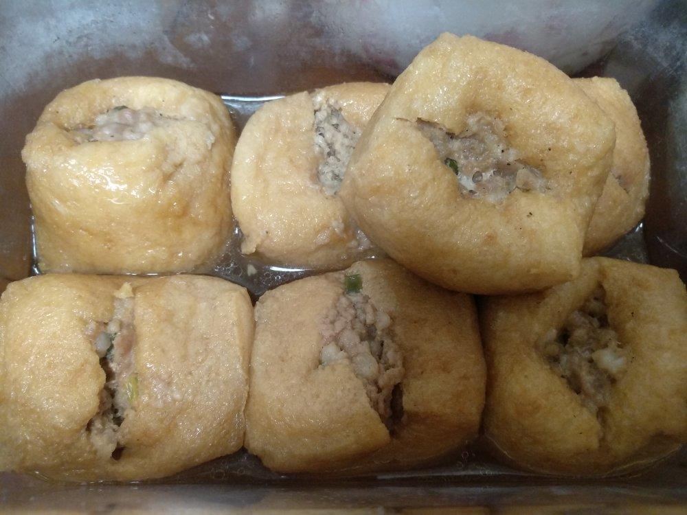 豆腐泡塞肉