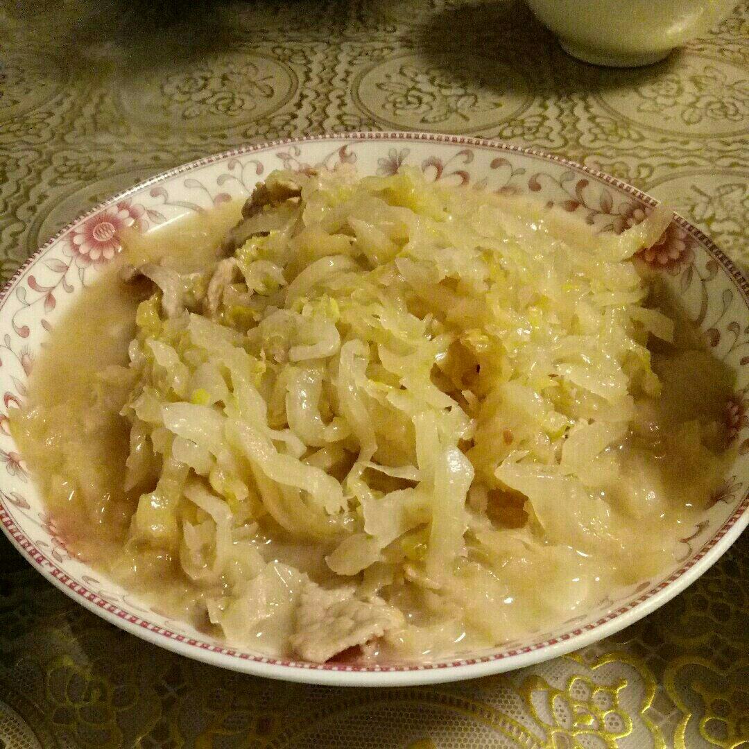 东北炖酸菜