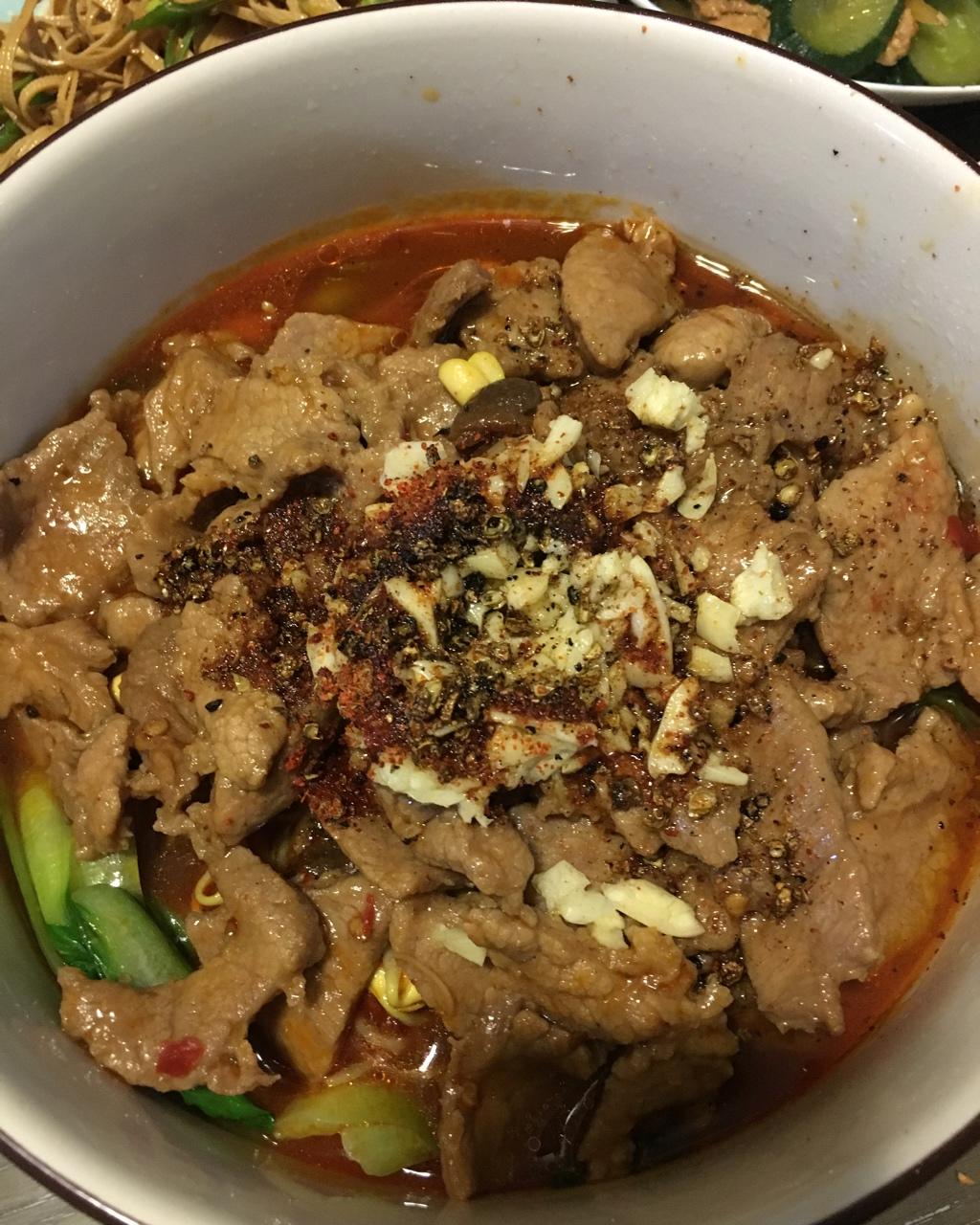 水煮牛肉片