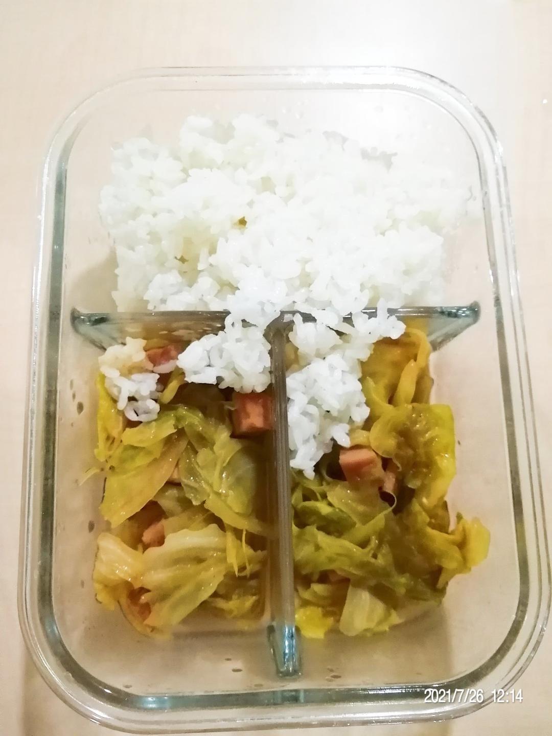简易工作餐