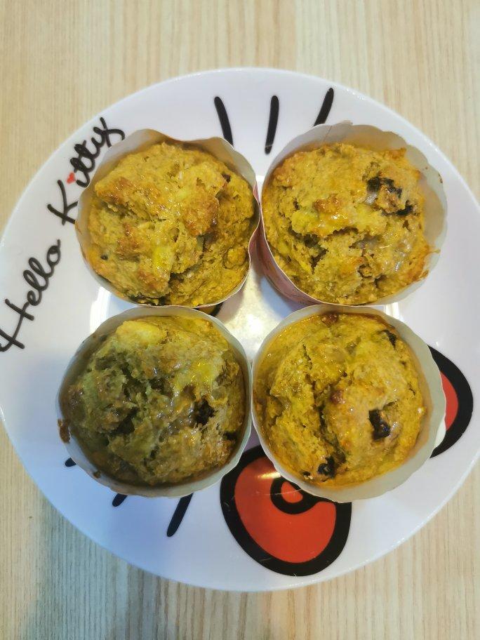 健康低卡小零食—香蕉马芬