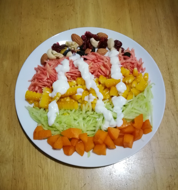 蔬果餐的做法 步骤1
