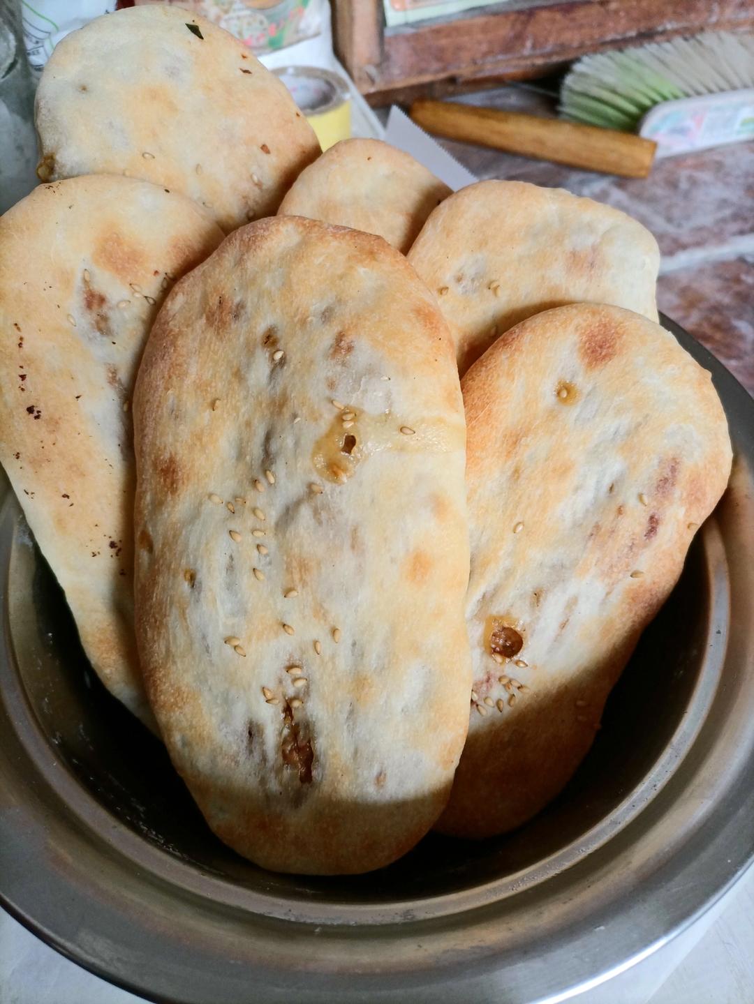 烤箱版鲜肉锅盔
