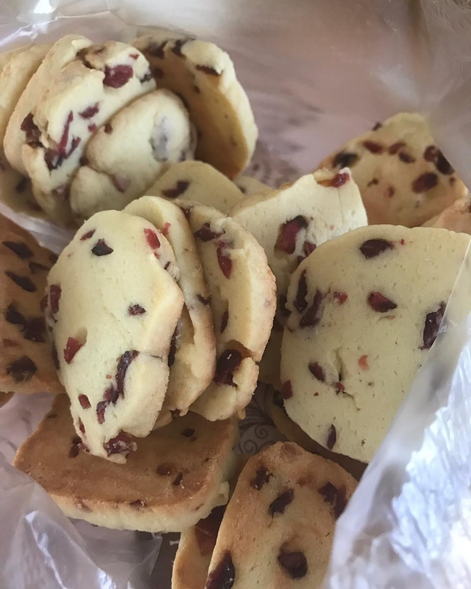 低糖少油版蔓越莓饼干