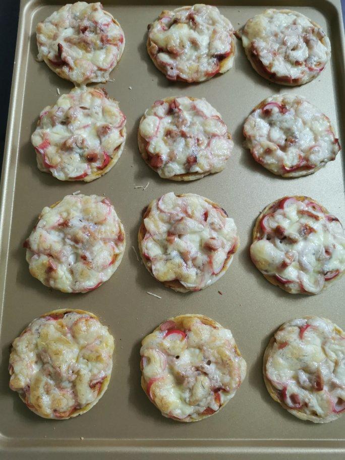 简易版蛋塔皮小披萨