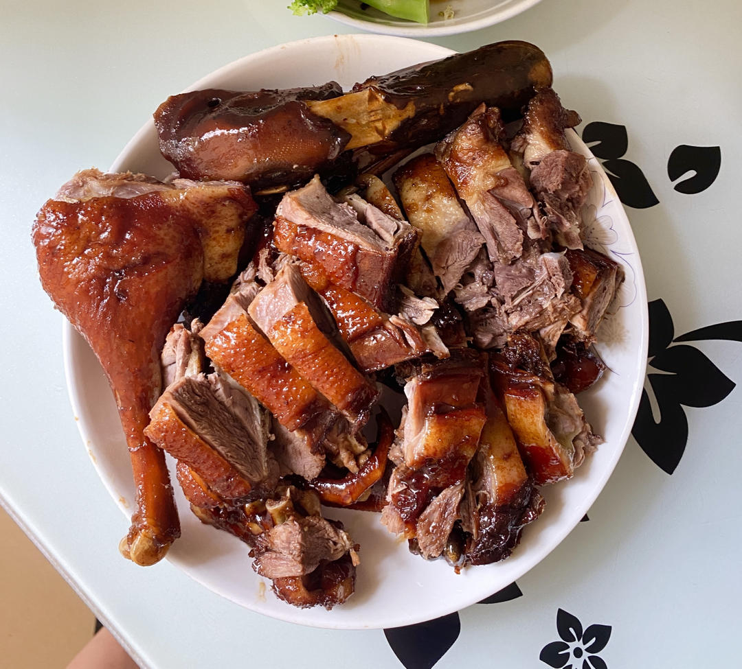 简单易做又好吃的豉油鸭（也叫三杯鸭)