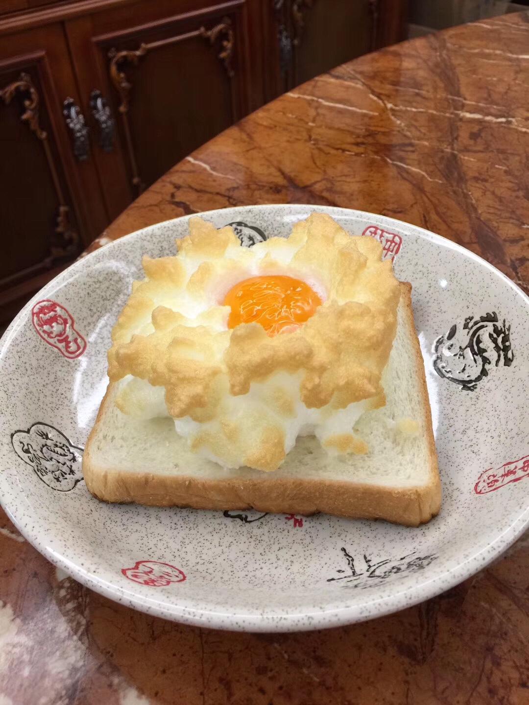 松软的云朵吐司