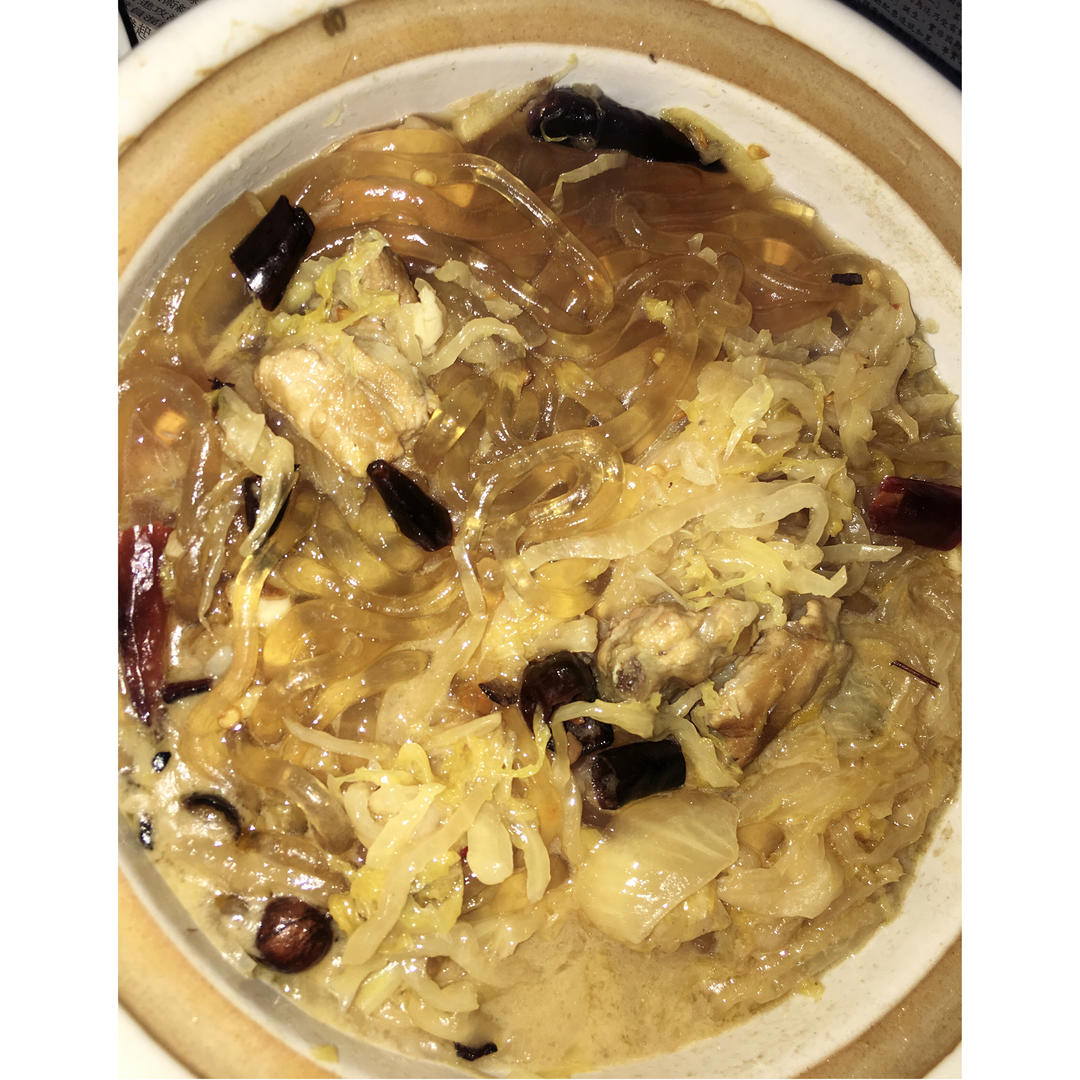 东北酸菜炖排骨