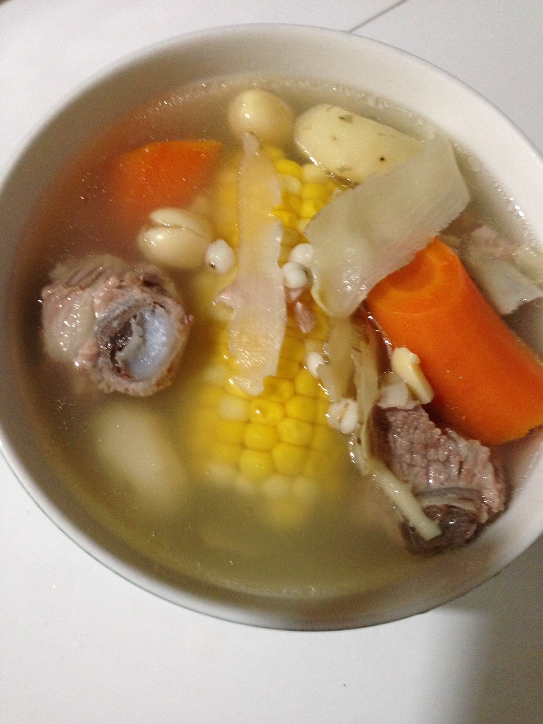 清热去湿汤汤水水之——玉米排骨汤