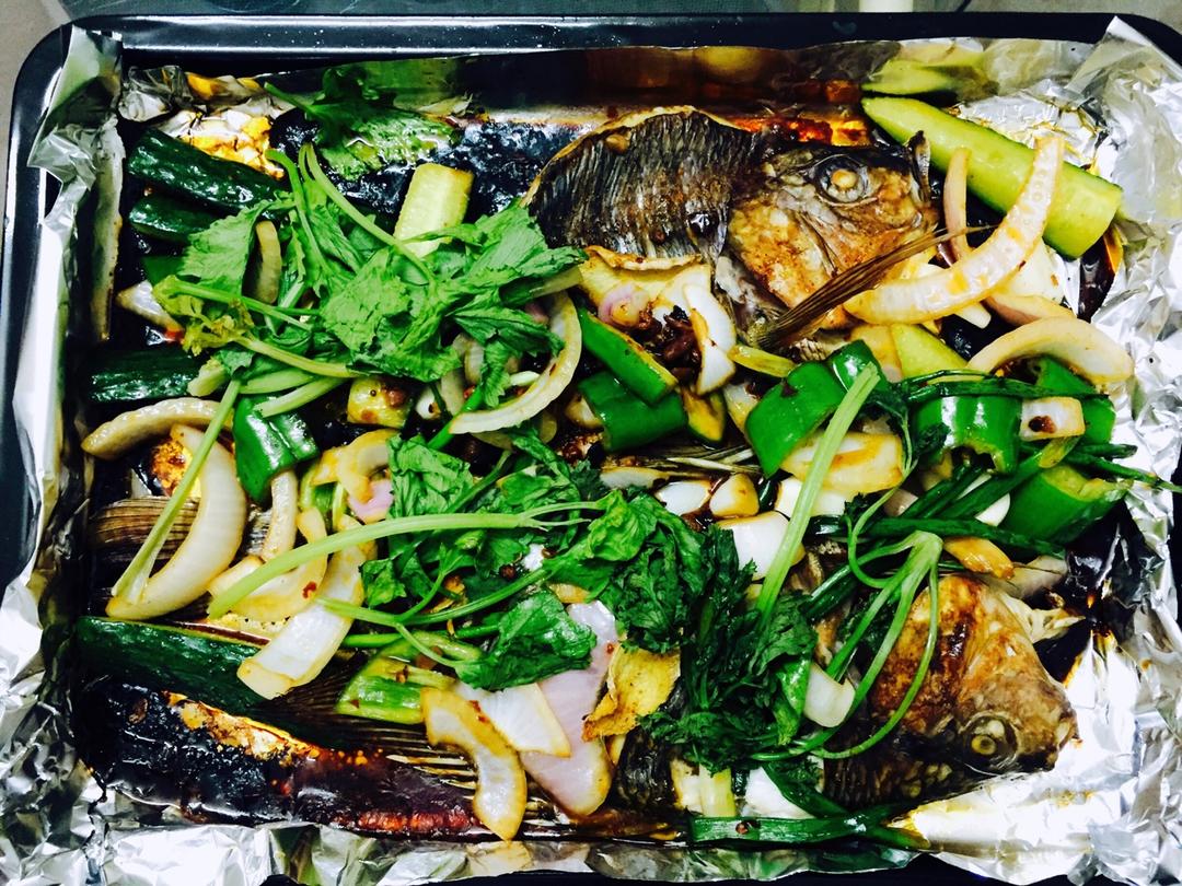 香辣烤鱼-烤箱版