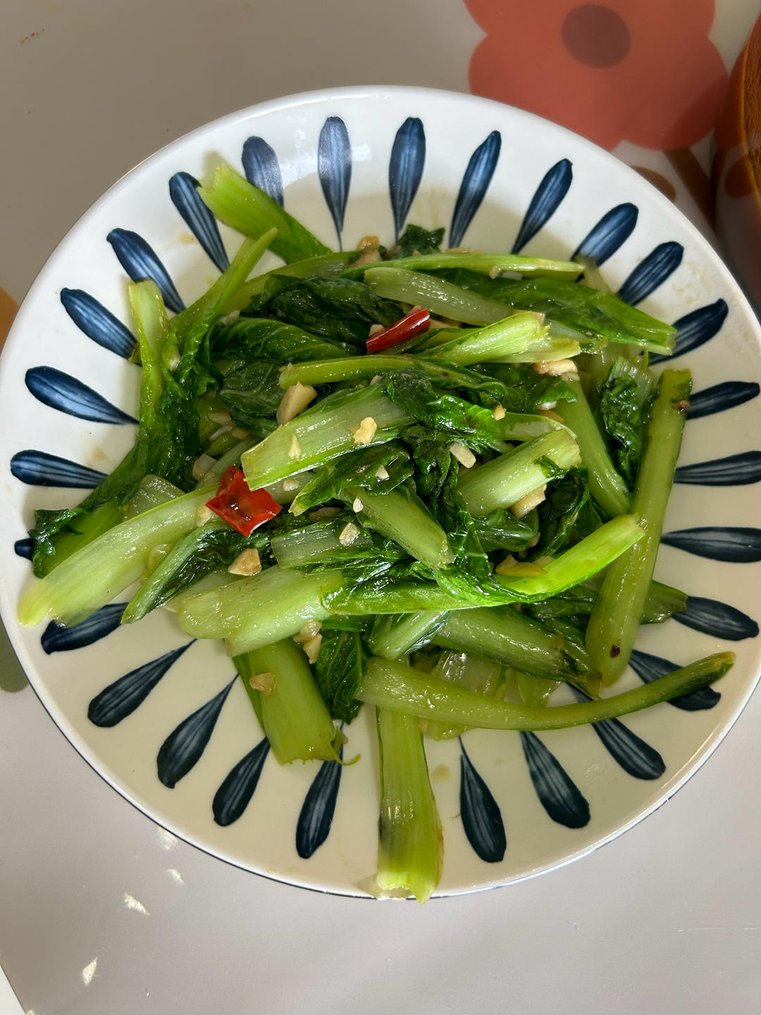 炝炒小白菜（脆爽）