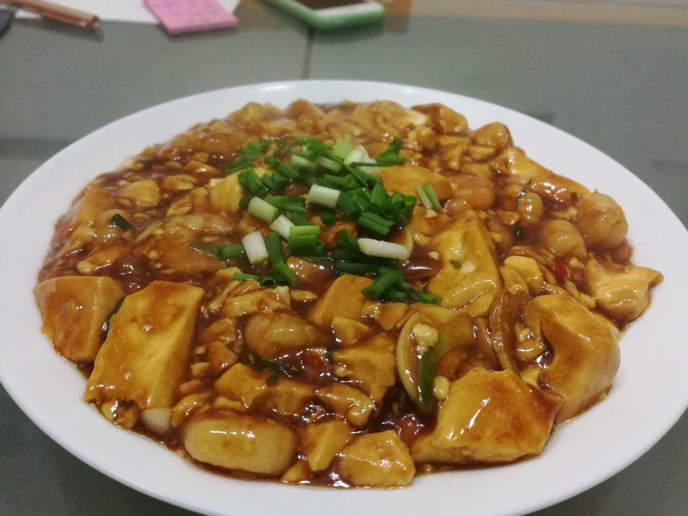 虾仁豆腐