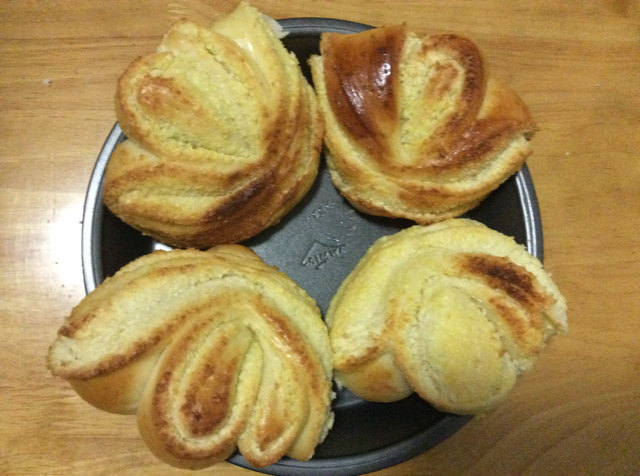 心型椰蓉面包