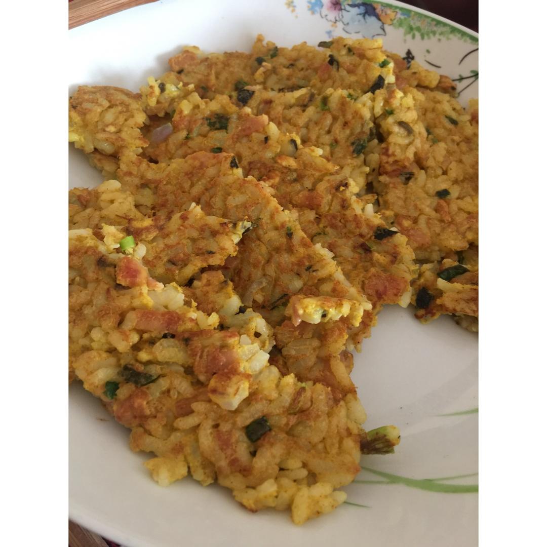 鸡蛋米饭饼