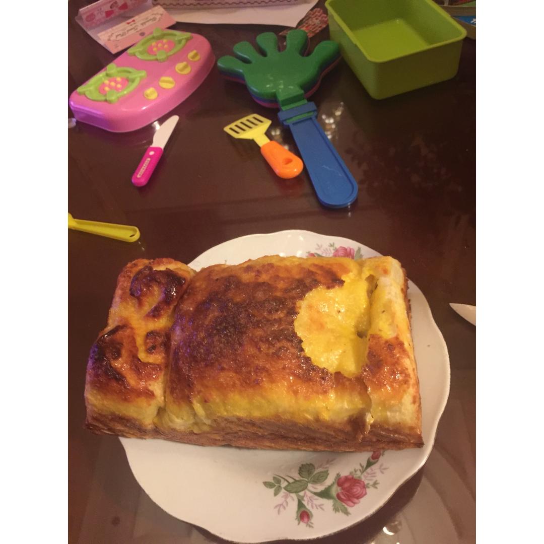 普通面粉椰蓉吐司懒人版