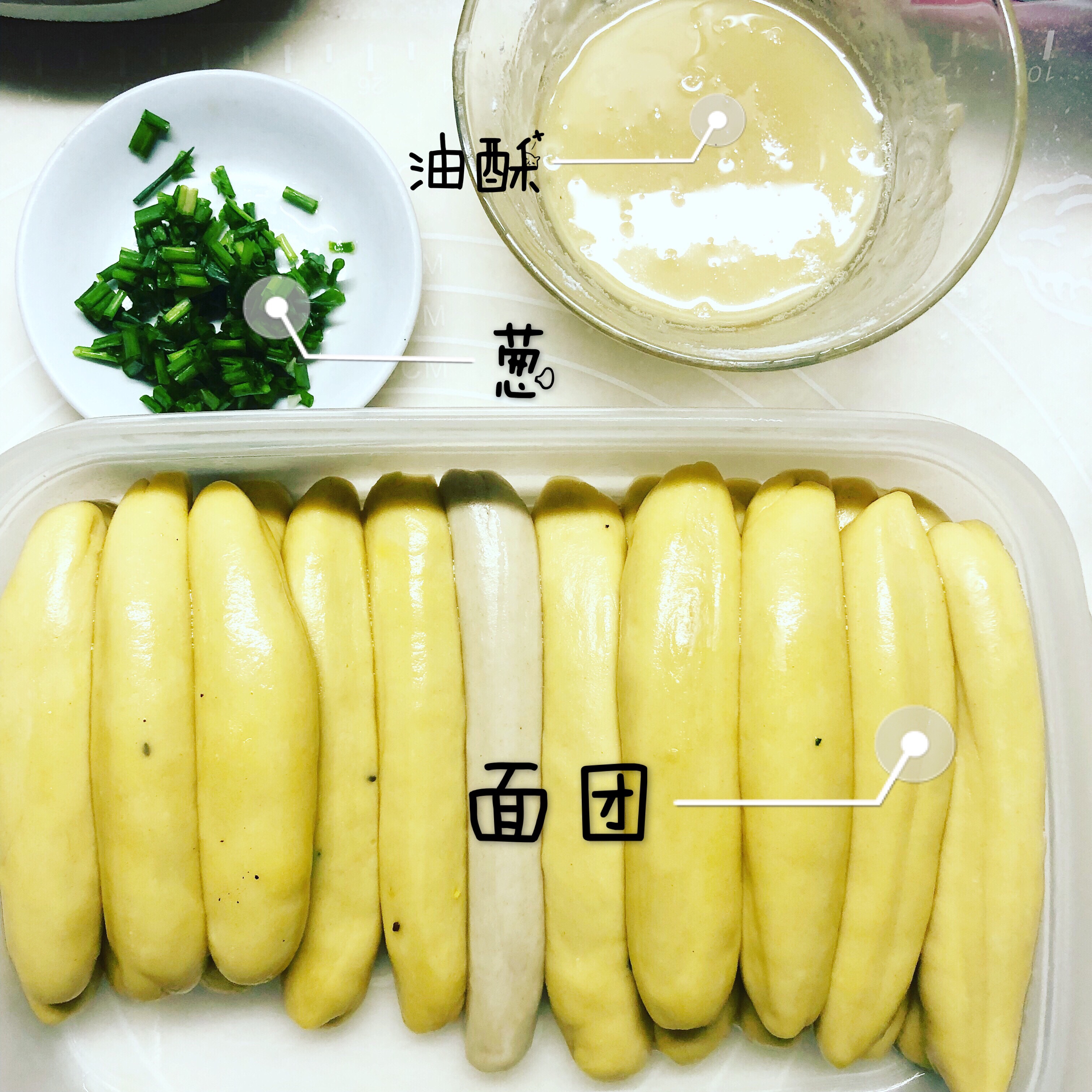 鸡蛋葱油饼的做法