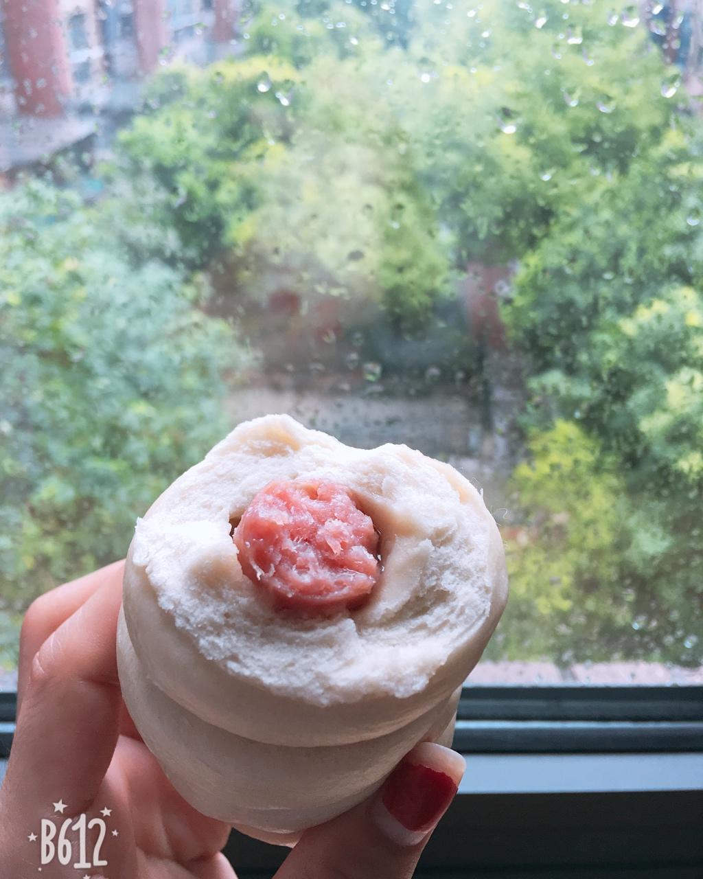 快手火腿卷～一次发酵