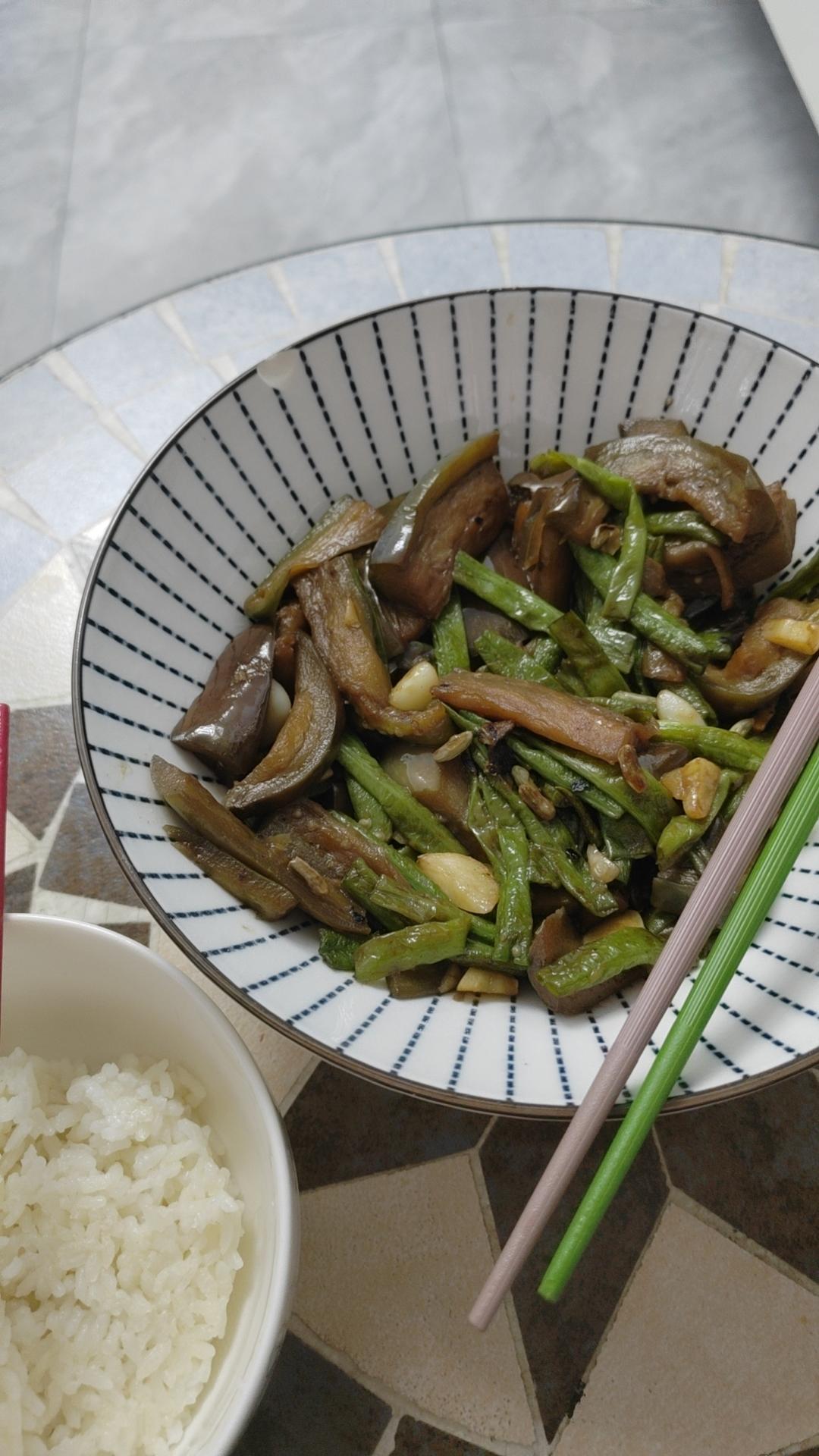 茄子豆角