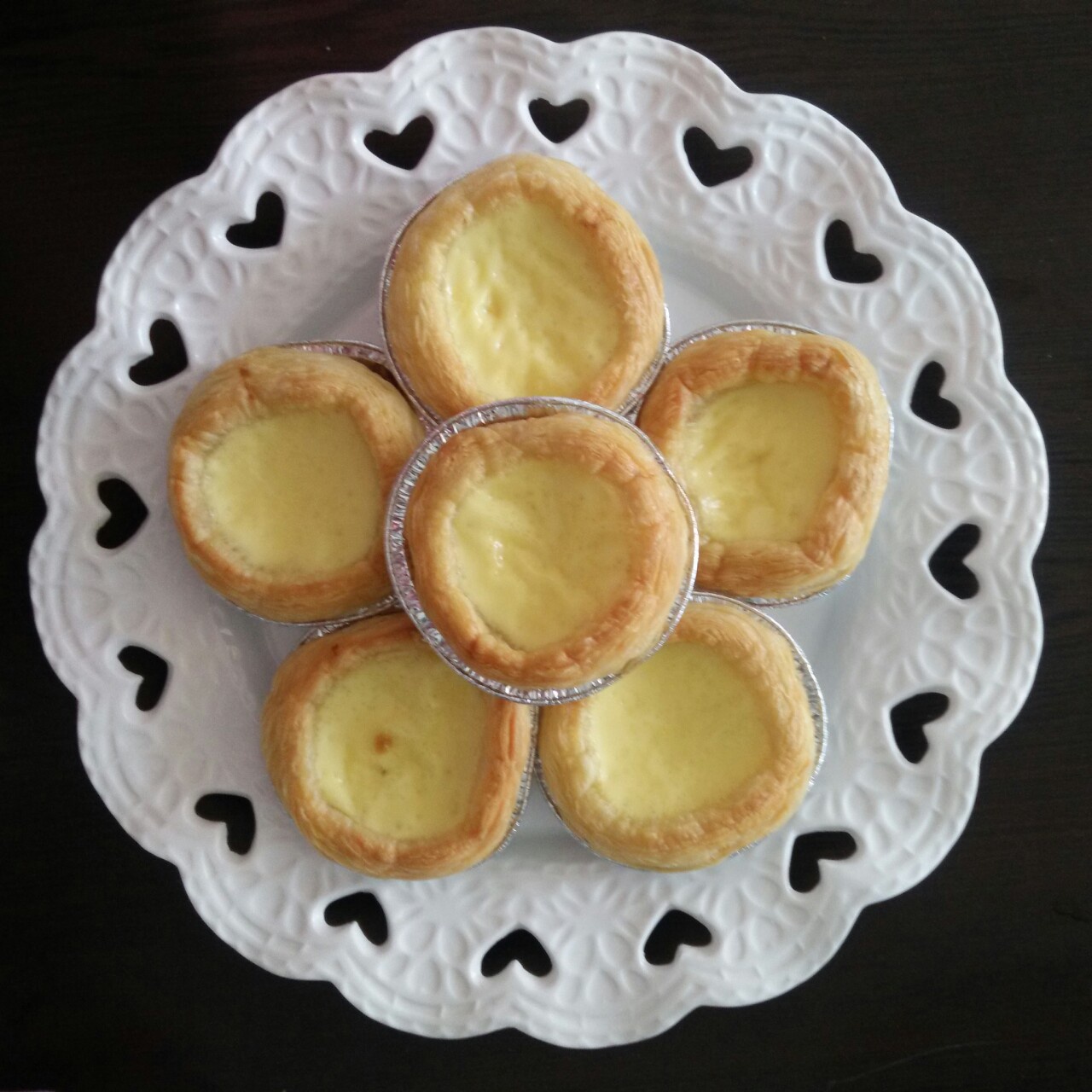 不加淡奶油蛋挞