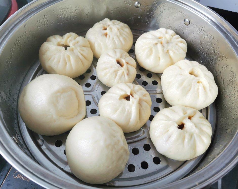 红糖馒头&白糖馒头（不粘牙松软有嚼劲）（面包机揉面）（后盐法）