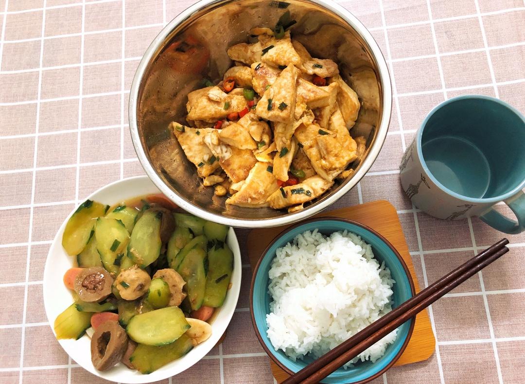 焖煎豆腐