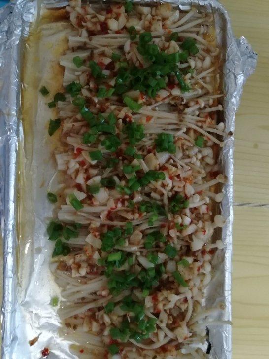 蒜蓉烤金针菇（烤箱版）