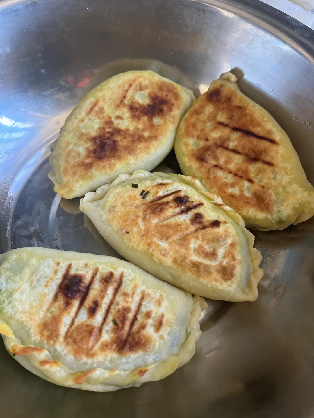 韭菜盒子（半烫面）