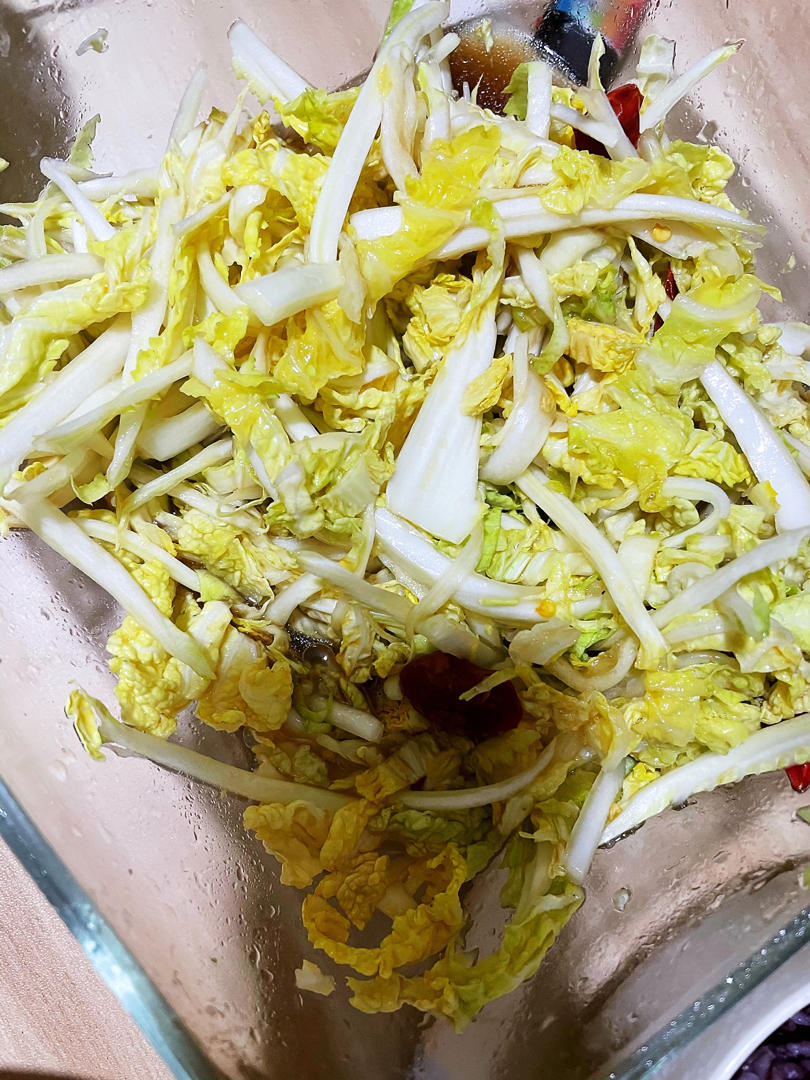 凉拌甜辣娃娃菜