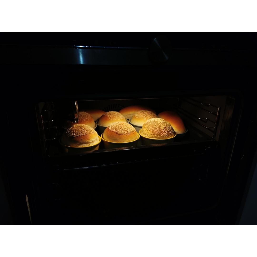 超~级松软的烫种汉堡胚