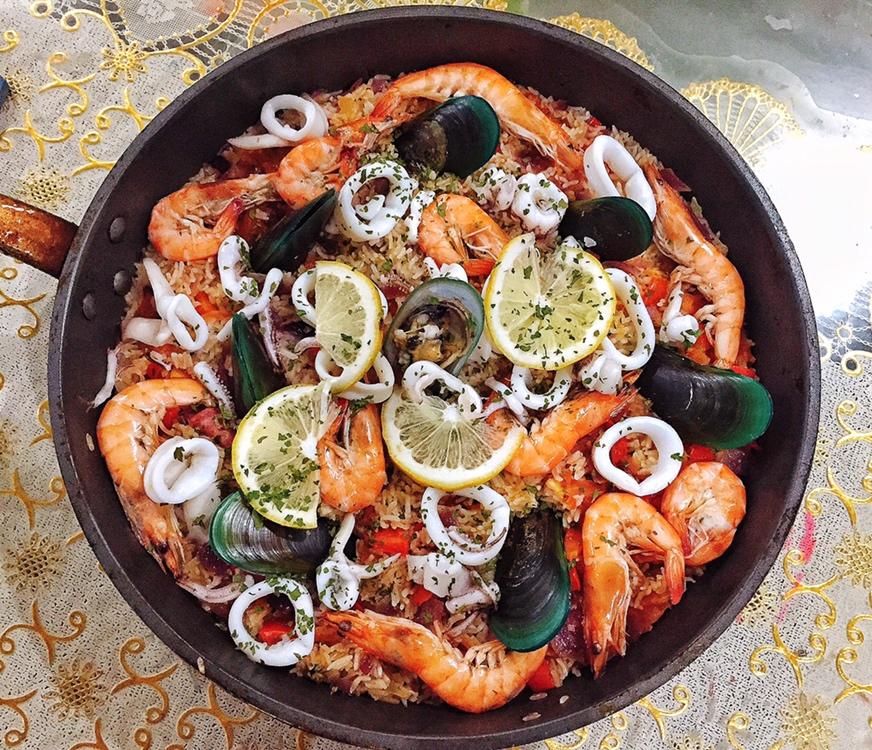 【曼食慢语】Seafood Paella 西班牙海鲜饭