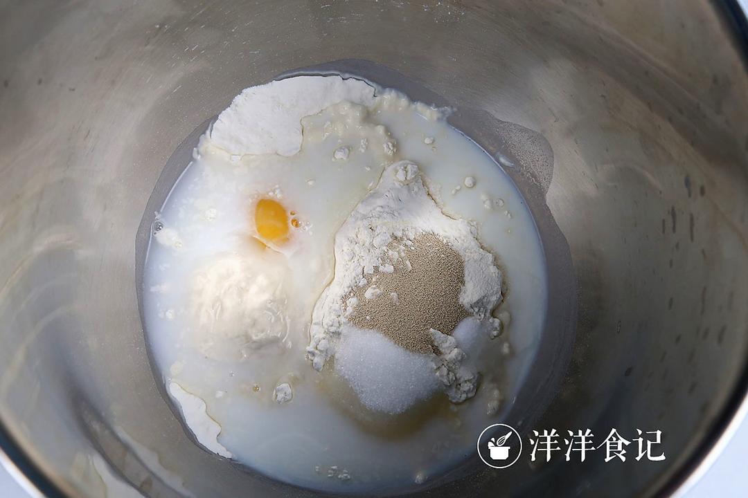 纯奶手撕吐司的做法 步骤1