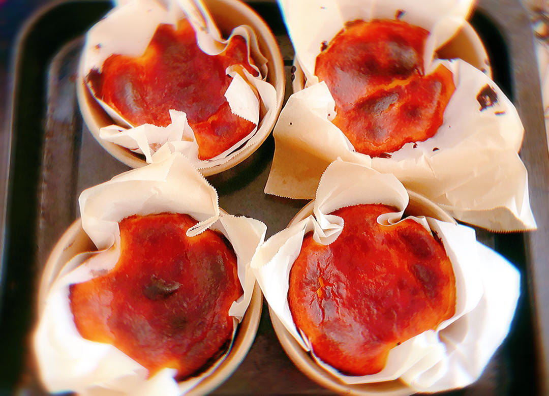 巴斯克式烤芝士蛋糕[超简单][搬运]