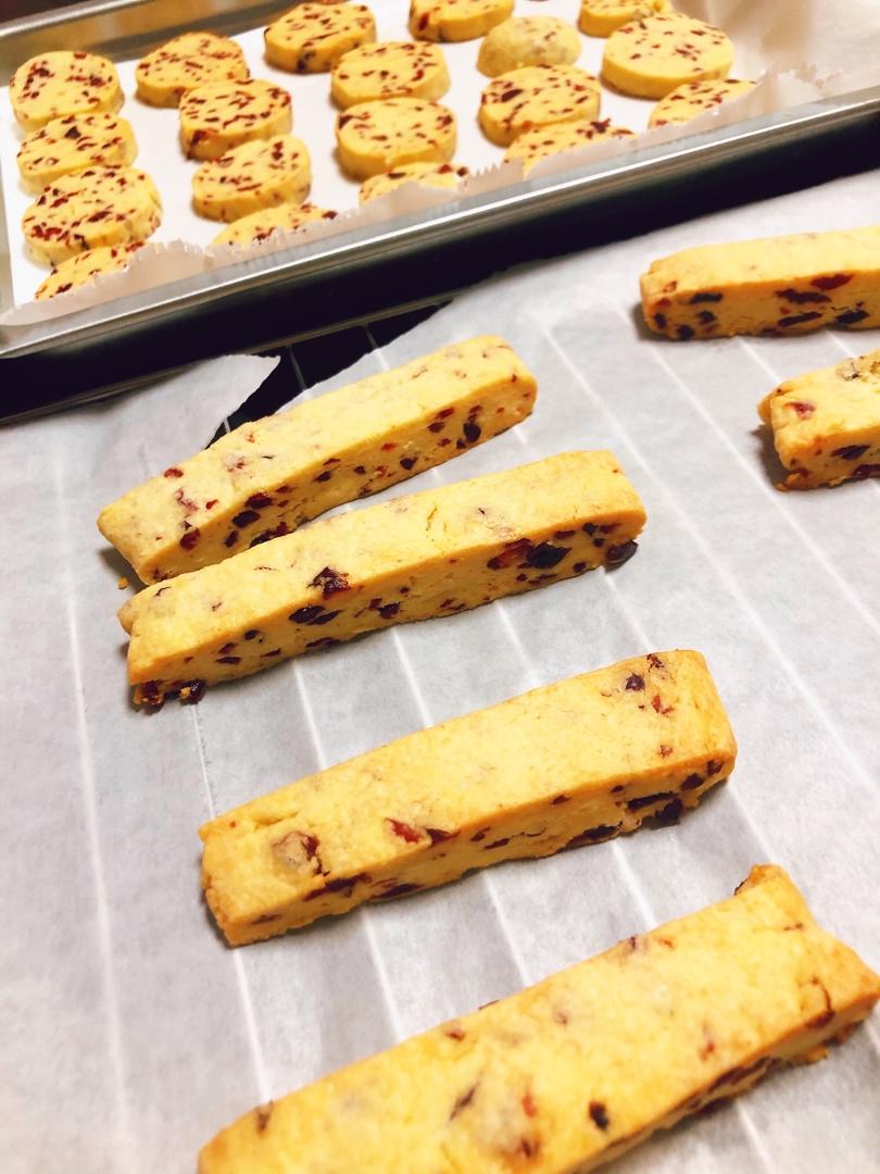 低糖少油版蔓越莓饼干