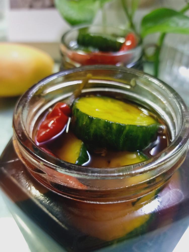 酥脆酱黄瓜的做法