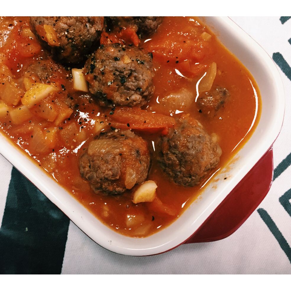意式蕃茄肉丸