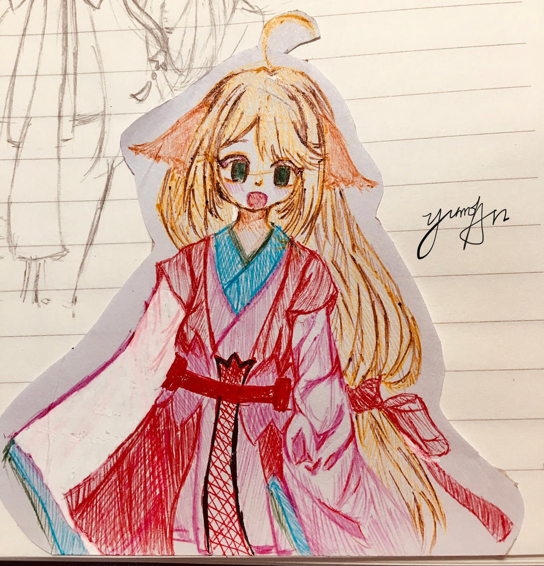 好久没有发作品了，发点最近的画吧(•ૢ⚈͒⌄⚈͒•ૢ)