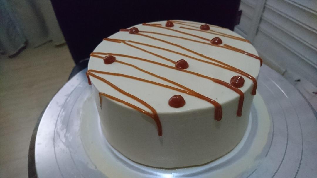 焦糖可可漩涡蛋糕—北鼎烤箱食谱