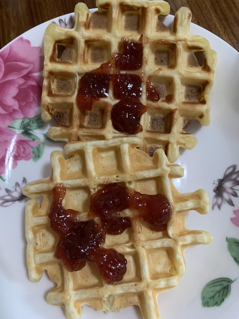 无泡打粉华夫饼(早餐机版)
