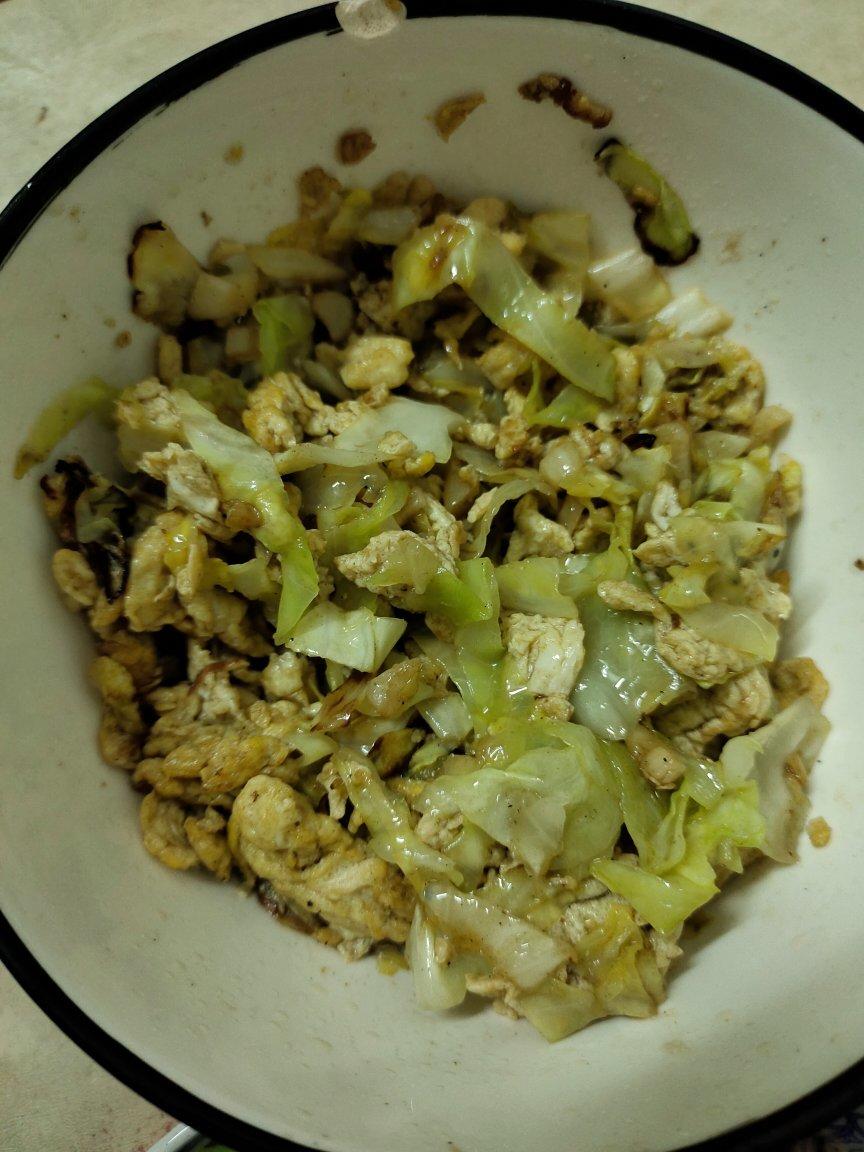 🔥巨美味，低脂低卡的包菜炒鸡蛋，好吃不胖