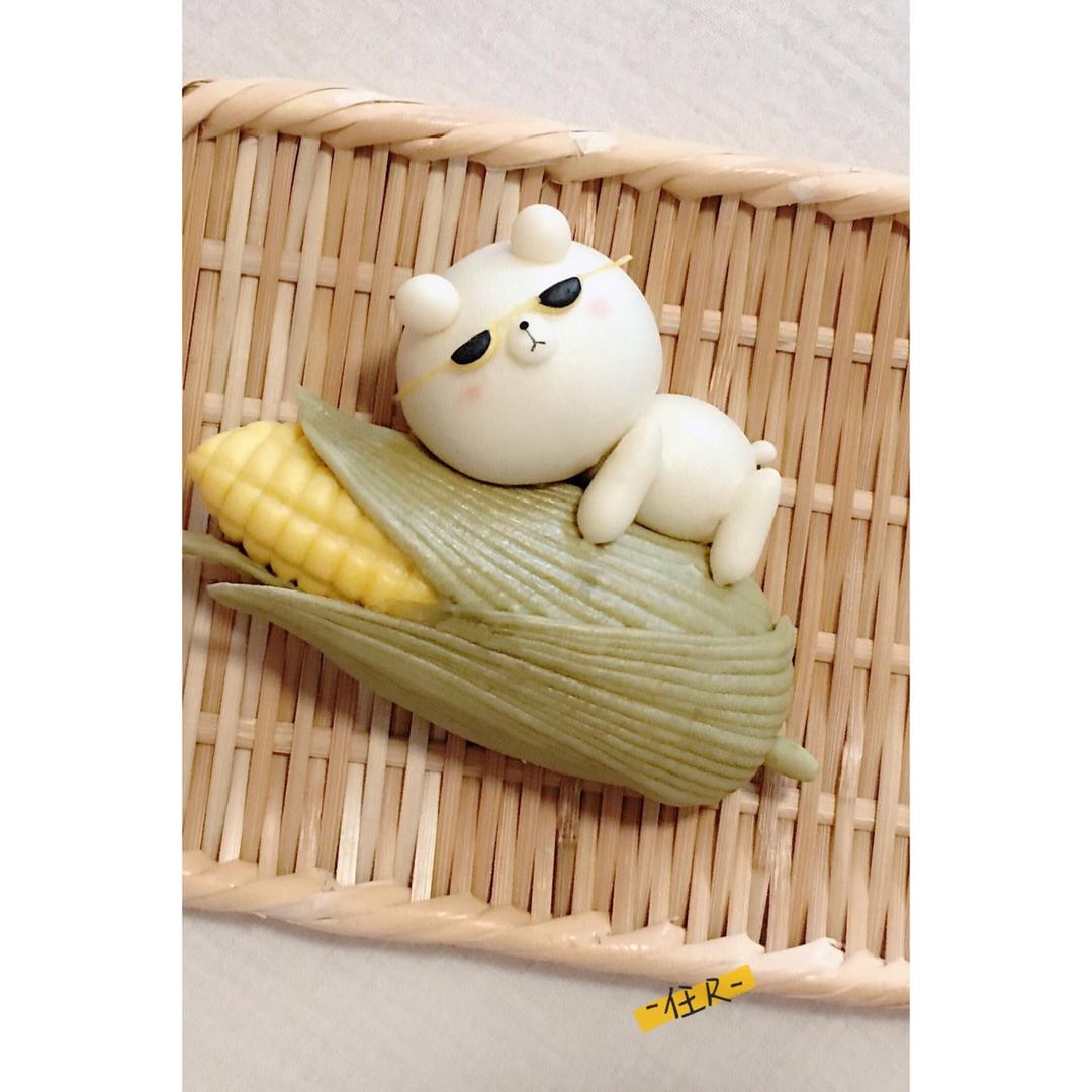 卡通馒头（泳圈小熊）