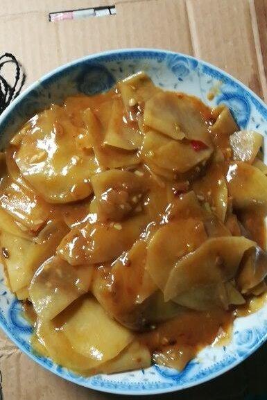 最简单快手菜红烧土豆片