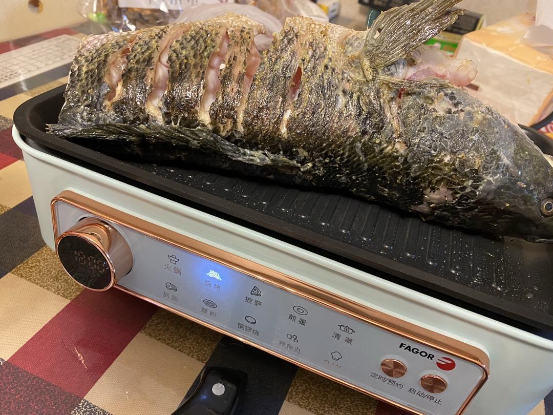 不用烤的家常烤鱼
