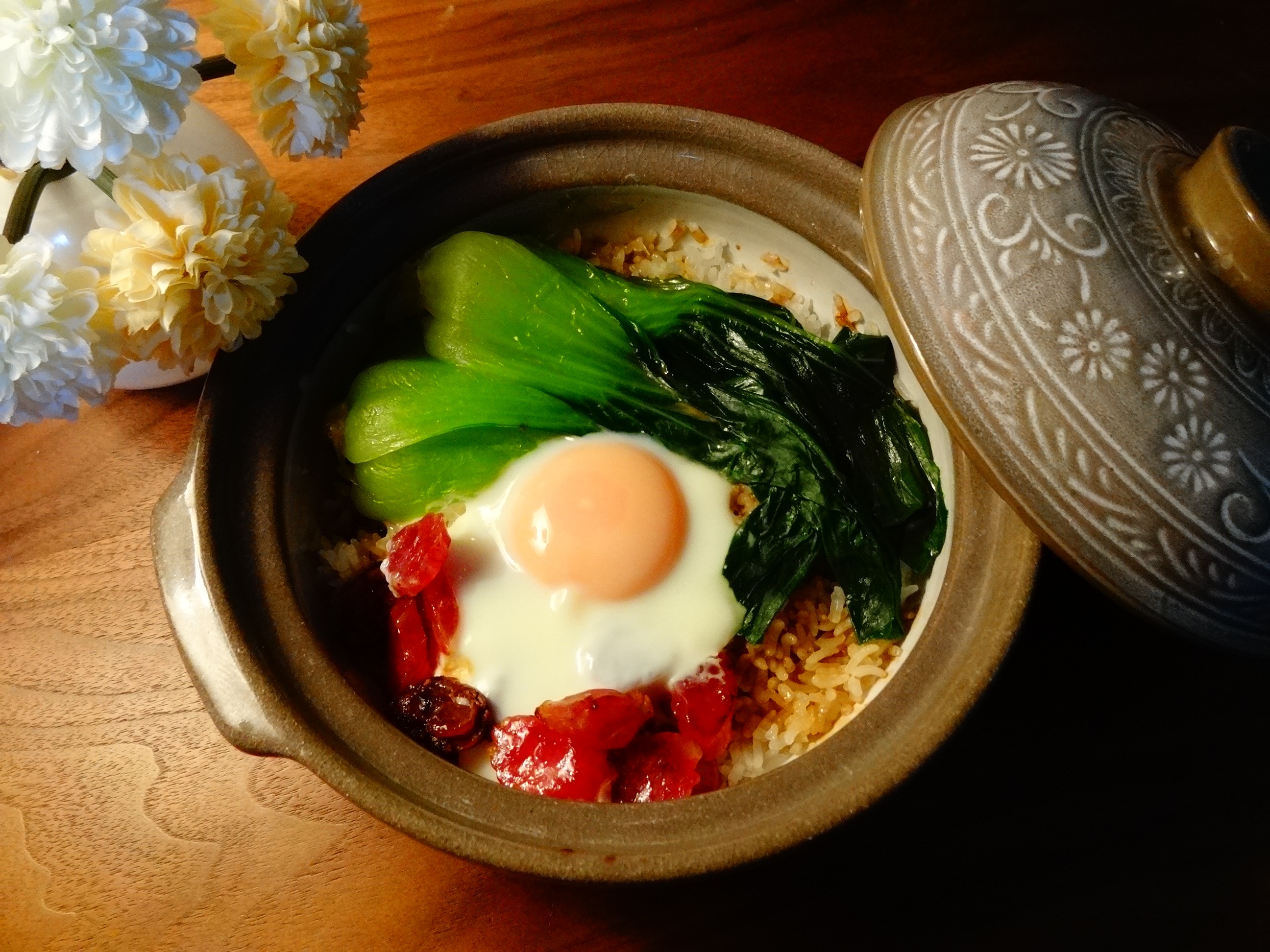 腊肠煲仔饭