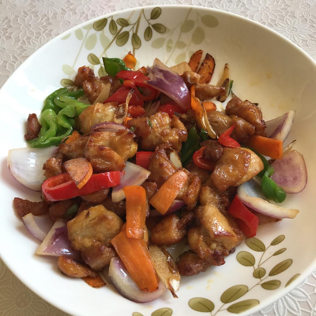 辣炒鸡腿肉 Spicy Fried Chicken