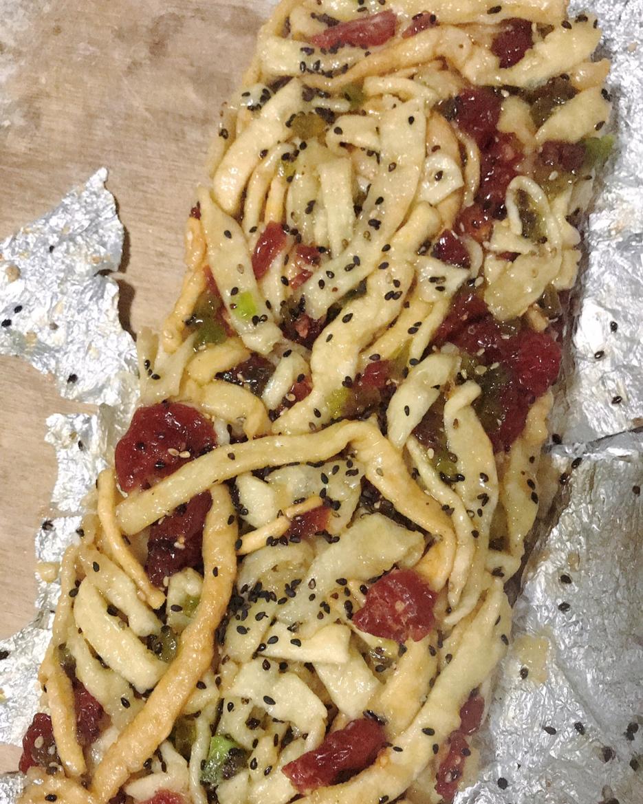 松软的鸡蛋沙琪玛