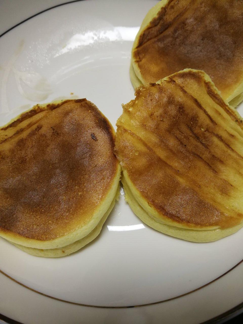 平底锅做的舒芙蕾松饼