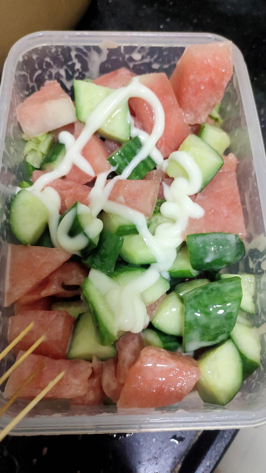 蔬菜水果沙拉（简易版）