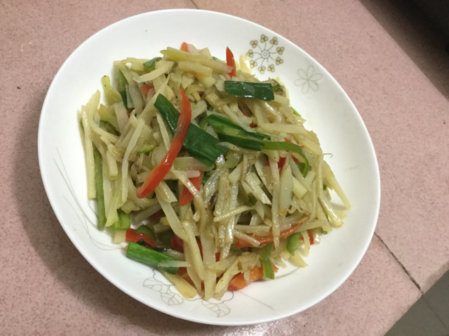 醋溜土豆丝